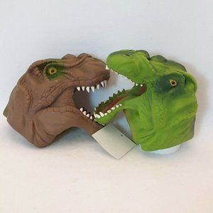 Dinosaur Head Tyrannosaurus Hand Puppets Role Play